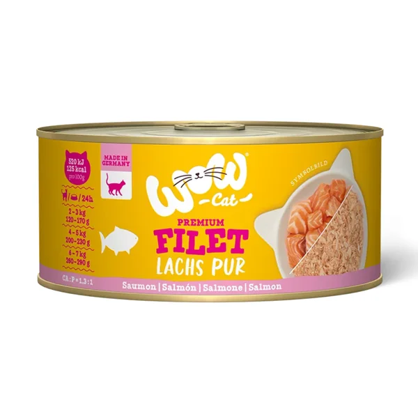 WOW Cat - Filete de Salmón 70g