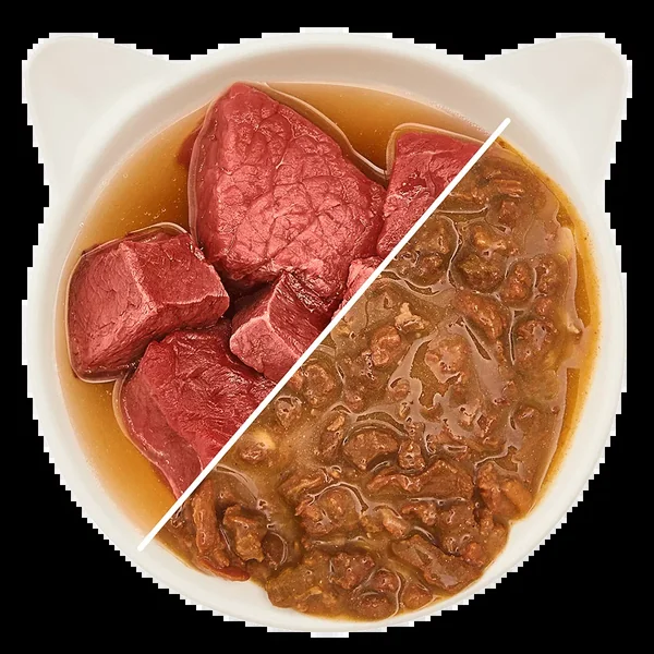 WOW Cat - Vacuno en Salsa 85g