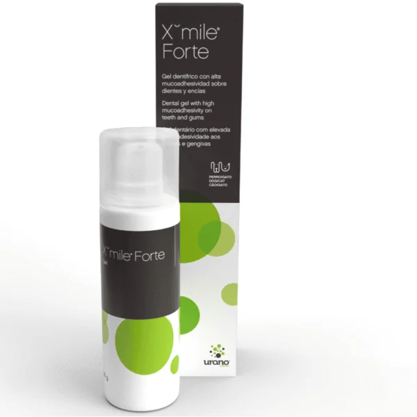 XMILE FORTE gel dentrífico gingivitis perros gatos 30 g