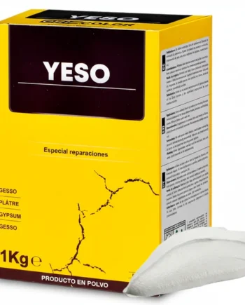 Yeso En Polvo Blanco Especial Para Reparaciones 1 Kg