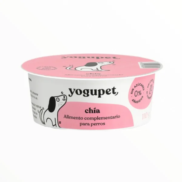 Yogupet con Chía Complemento para Perros — Omega 3 y Digestión