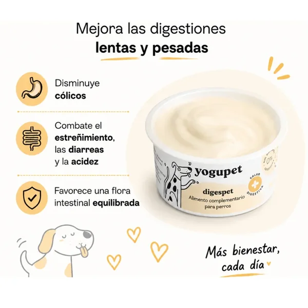 Yogupet Digespet para Perros | Digestión y Tránsito Intestinal