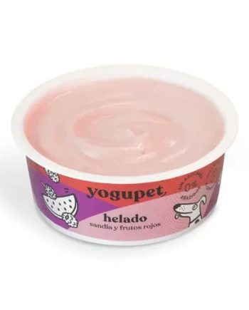 Yogupet - Helado pasteurizado de Frutos Rojos
