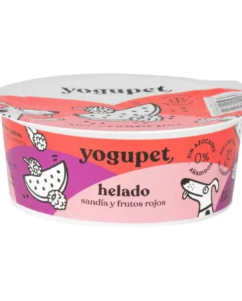 Yogupet Helado Sandía y Frutos Rojos para Perros — Snack Refrescante