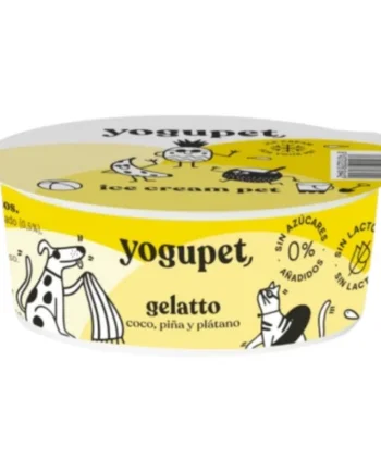 Yogupet Helado Tropical Coco, Piña y Plátano para Perros — Refrescante