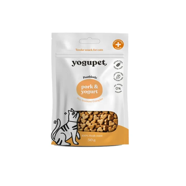 Yogupet Snacks Gato - Cerdo y yogur