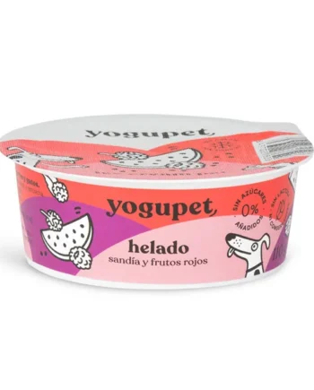 Yogupet Yogur Helado Sandia y Frutos Rojos para perros y gatos