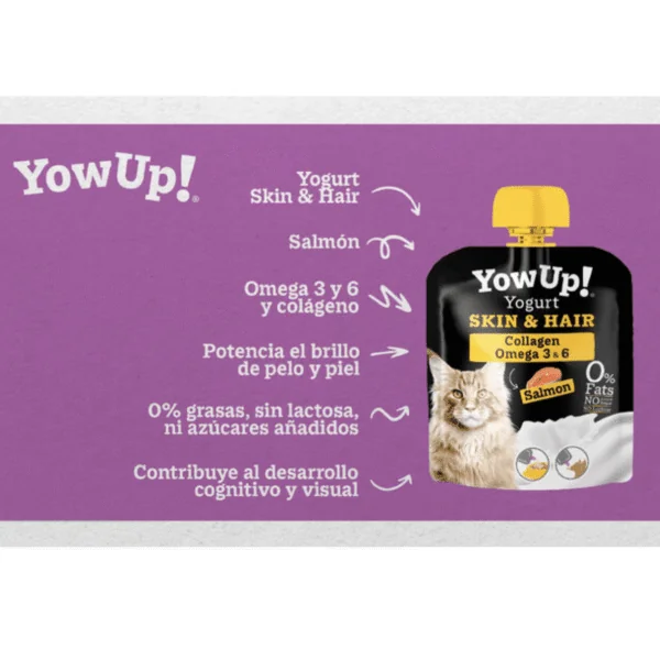 Yow UP gatos yogurt skin hair pouch 10x85 g