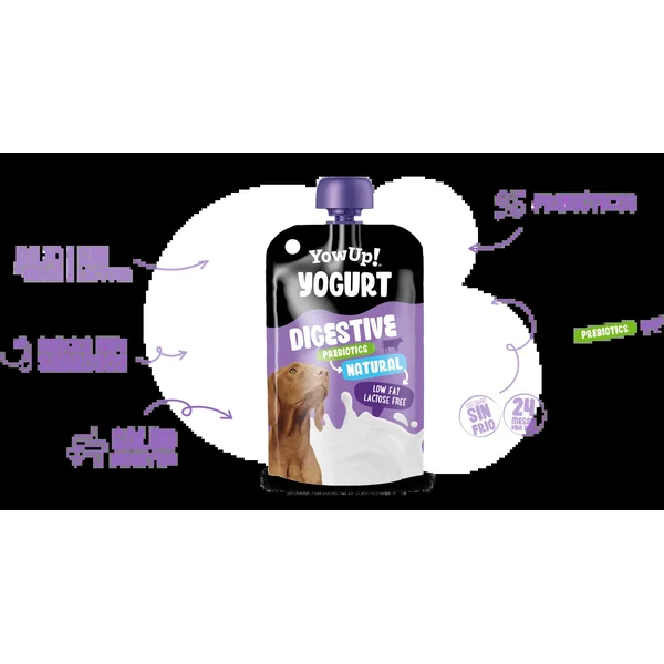 YowUp! - Yogur Digestivo natural para Perros