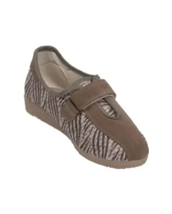 Zapato Cerrado Con Cierre de Velcro | Estampados