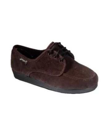Zapato con Cordones de Antelina Elegantes