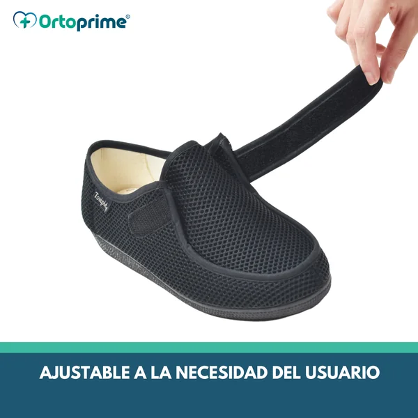Zapato Ortopédico Luxury con Velcro