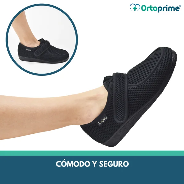 Zapato Ortopédico Luxury con Velcro