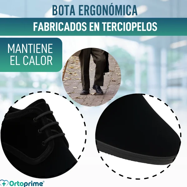 Zapatos Anatómicos de Terciopelo Confort