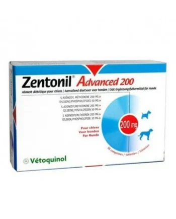ZENTONIL ADVANCED 200 mg función hepática 30 comp. perros