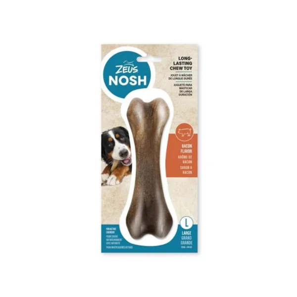 Zeus - Juguete Nosh hueso sabor bacon