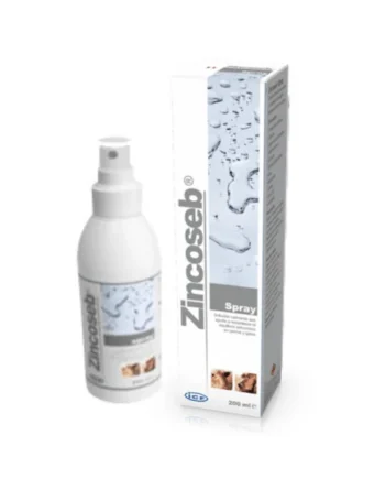 ZINCOSEB spray picores piel 200 ml perros gatos