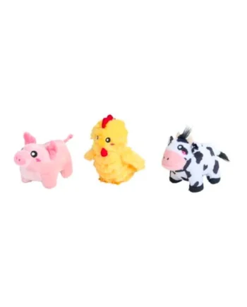 Zippy Paws - Barnyard Friends pack 3