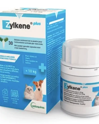 Zylkene PLUS gatos perros pequeños < 10 kg relajante 30 cápsulas 75MG