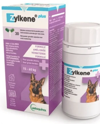 Zylkene PLUS perros grandes 15-60 kg relajante 30 cápsulas 450mg